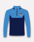 Abbeyside G4M&amp;O BARR Half Zip (Navy/Sky)
