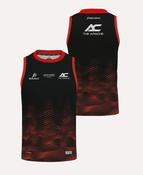 Team Cacace Singlet (Black/Red) image