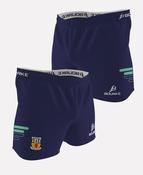 Antrim LGFA Senior Goalie Flex Shorts (Navy/Mint/White)