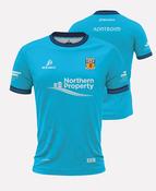 Antrim LGFA Training Jersey (Cyan/Navy/White) image