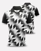 TEASRA RETRO Adult Jersey (Black/White)