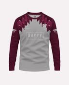 Borris-Ileigh GAA Warm Up Crew Neck (Maroon/Grey)