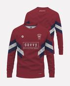 Borris-Ileigh GAA Warm Up Crew Neck 2026 (Maroon/Navy/White) image
