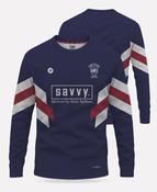 Borris-Ileigh GAA Warm Up Crew Neck 2026 (Navy/Maroon/White) image