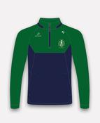Bunscoil Phobal Feirste BARR Half Zip (Navy/Green)