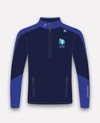 Cathal Brugha Water Polo Croga Half Zip (Navy/Blue) image