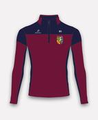 Civil Service Hurling Club TACA Half Zip (Maroon/Navy)