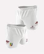 Civil Service Hurling Club Flex Shorts 2025/26 (White/Maroon)