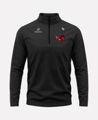 D15 Rhinos BARR Half Zip (Black)