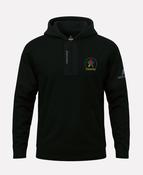 Deanby Special School STAFF TEASRA Half Zip Hoodie (Black) image