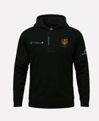 Down Camogie TEASRA Half Zip Hoodie (Black)
