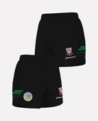 Drom &amp; Inch Camogie Womens Shorts (Black/Green)