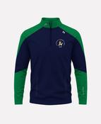 Dunloy Cuchullains Croga Half Zip (Navy/Green)
