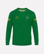 Dunloy Cuchullains Warm Up Crew Neck (Green/Amber)