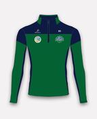 Emeralds Camogie TACA Half Zip (Navy/Green) image