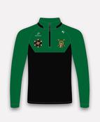Fight Academy Ireland BARR Half Zip (Black/Green)