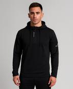 TEASRA Adult Half Zip Hoodie (Black)