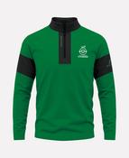 G&amp;S Ultimate Fitness TEASRA Half Zip (Black/Green)