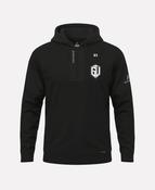 Grange United FC TEASRA Half Zip Hoodie (Black)