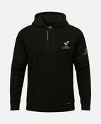 Grange Badminton TEASRA Half Zip Hoodie (Black)