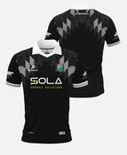 JK Brackens GAA Retro Jersey (Black/Grey/White) image