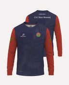 John Mitchels GAA Warm Up Crew Neck (Navy/Red/Green)