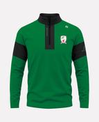 Kilfrush Crusaders FC TEASRA Half Zip (Black/Green) image