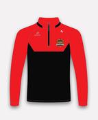 Kilkenny Spartans Volleyball BARR Half Zip (Black/Red) image