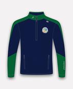 Kilmallock Camogie Croga Half Zip (Navy/Green) image