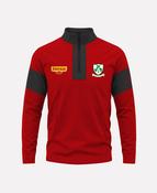 Loughgiel Shamrocks TEASRA Half Zip (Black/Red)