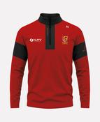 Moycarkey Borris GAA TEASRA Half Zip (Black/Red)