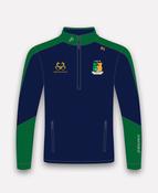 Moyne Templetuohy LGFA Croga Half Zip (Navy/Green)