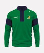 Moyne Templetuohy LGFA TEASRA Half Zip (Navy/Green)