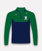 Na Fianna LGFA BARR Half Zip (Navy/Green) image