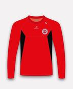 Rathcoole Rovers FC BARR Crew Neck (Red/Black) image