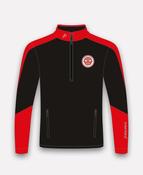 Rathcoole Rovers FC Croga Half Zip (Black/Red) image