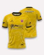 Rathcoole Rovers FC U15 AWAY Goalkeeper Jersey (Yellow)