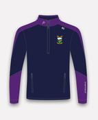 St Brigids Camogie (Laois) Croga Half Zip (Navy/Purple) image
