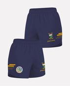 St Brigids Camogie (Laois) Womens Shorts (Navy/Purple/Amber) image