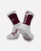 Borris-Ileigh GAA Miniz Chevron Socks (Maroon/White) image