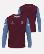 St Anthonys FC Warm Up Crew Neck (Maroon/Sky/White) image