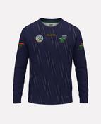 St Munnas-Ringtown Camogie Warm Up Crew Neck (Navy/Green/Red)