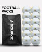 Bourke Sports U8 Gaelic Football 96 Pack with 8 Carry Bags