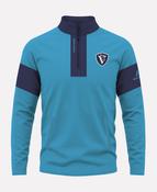 Via Equine TEASRA Half Zip (Navy/Sky)