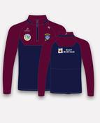 Westmeath Camogie BARR Half Zip (Navy/Maroon) image