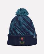 Winning Post Golf Society BARR Bobble Hat (Navy/Sky) image
