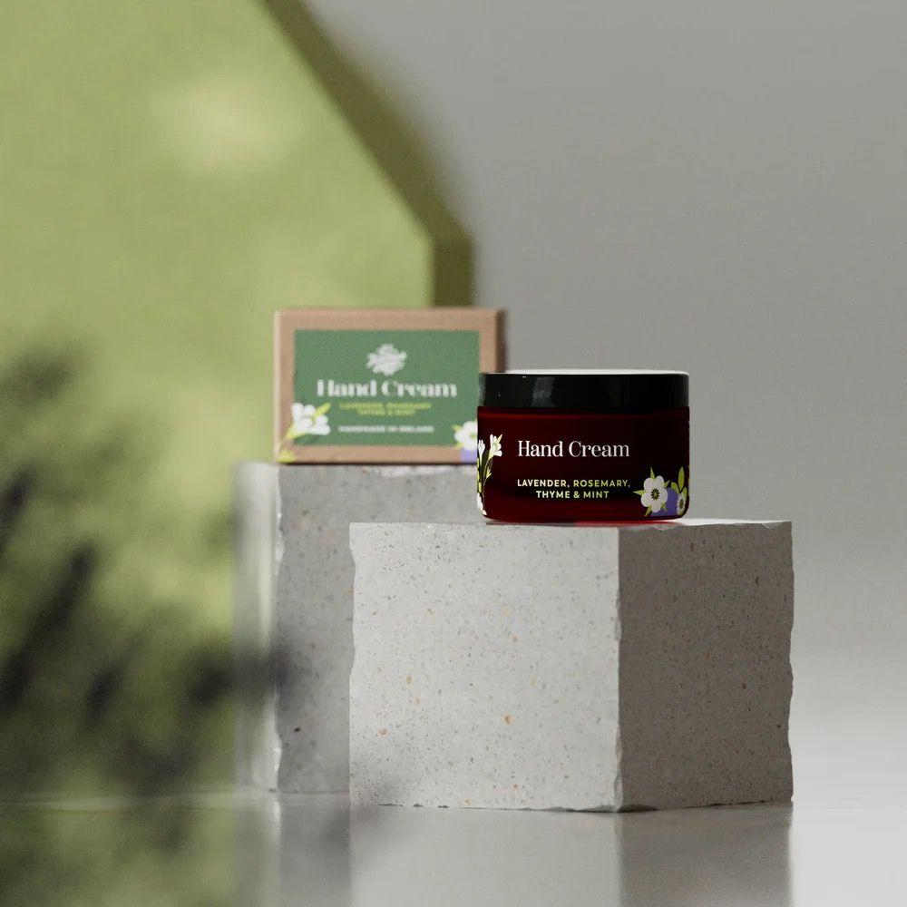 Hand Cream - Lavender, Rosemary, Thyme & Mint | Handmade in Ireland | The Handmade Soap Co