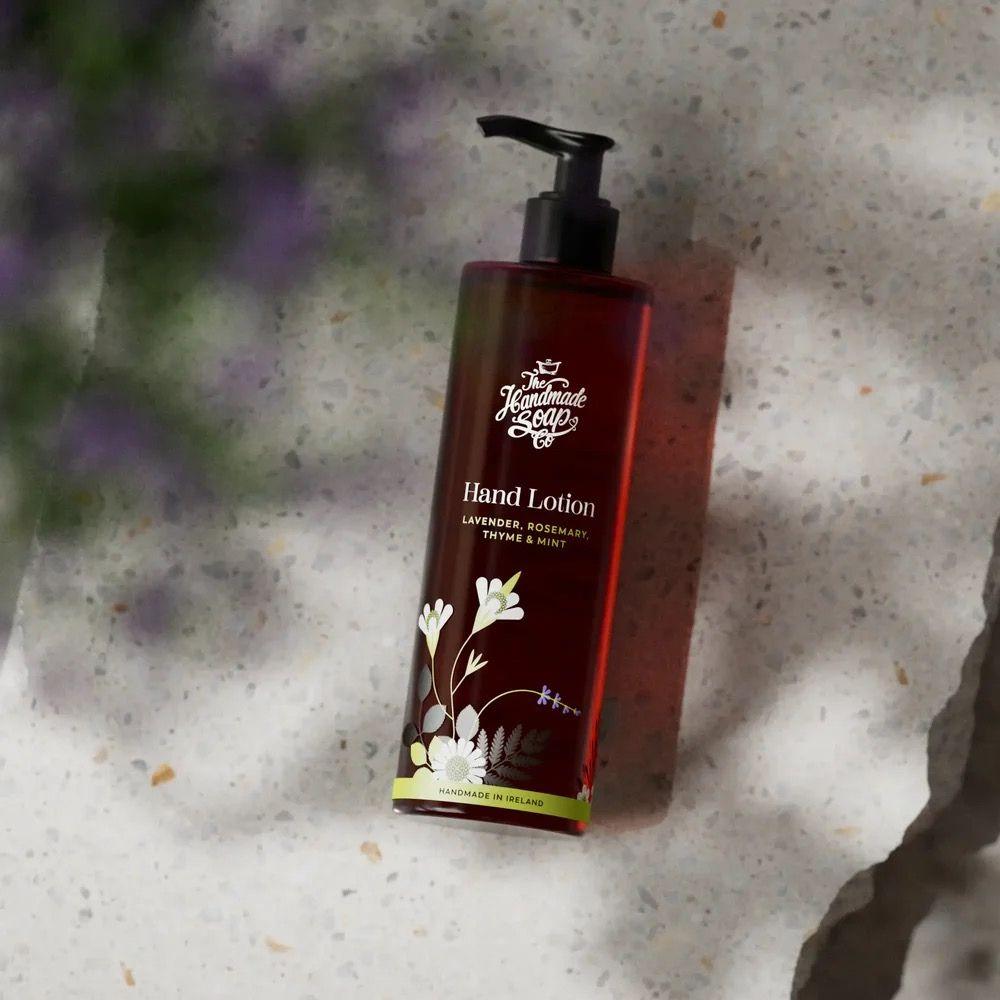 Hand Lotion - Lavender, Rosemary, Thyme & Mint | Size 250ml | The Handmade Soap Co