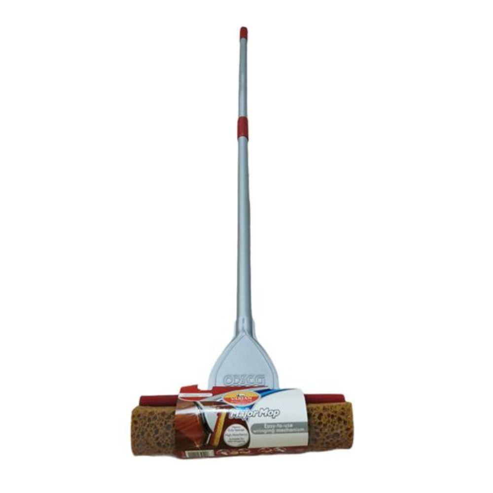 Major Sponge Mop with Easy-to-use wringing mechanism