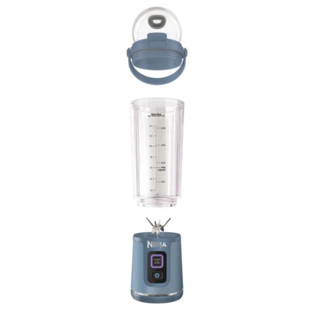 Ninja Blast Portable Blender - Blue, 530ml, Carry Handle, Start/Stop Button